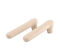 SNGUOQ 2 fundas de silicona anticolisión for manija puerta sala estar, protector pared Para Puertas Interiores Y Exteriores(Beige)