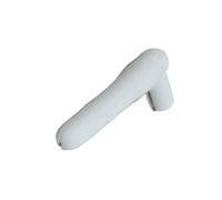 SNGUOQ 2 fundas de silicona for manija puerta, anticolisión, antideslizantes y seguridad Para Puertas Interiores Y Exteriores(Grey)