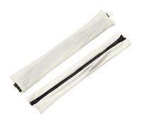 SNGUOQ 2 Fundas elásticas for reposabrazos de Silla Oficina, for Juegos, sillas Ordenador para Oficinas,Dalas De Reuniones(White)