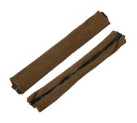 SNGUOQ 2 Fundas elásticas for reposabrazos de Silla Oficina, for Juegos, sillas Ordenador para Oficinas,Dalas De Reuniones(Brown)
