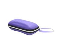 SNGUOQ 2 uds fundas for gafas funda for de sol for mujer caja con cordón cremallera for for hombres Para Viajes Y Vacaciones(Purple)