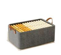 SNGUOQ Cesta de almacenamiento tela tipo cajonera, caja, organizador ropa interior, guardarropa, organizadores plegables, 10 Uds Para Organizar Dormitorios Y Armarios(Grey)