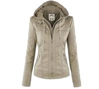 SNGUOQ Chaqueta de piel sintética invierno for mujer, abrigos casuales, chaquetas for, impermeables a prueba viento, ropa Para Campings Y Parques Acuáticos(Color 1,M)