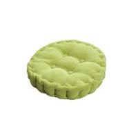 SNGUOQ Cojín Redondo Multiusos con mechones for Asiento, Color Liso, Suave y cómodo para Dormitorios Y Sofás(Color2)