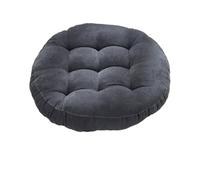 SNGUOQ Cojines Redondos de meditación, Almohada Suelo Grande for Adultos para Dormitorios Y Sofás(Color2,Round 55cm)