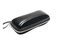 SNGUOQ Estuche for gafas de cuero, juego fundas for for mujeres y hombres con cordón cremallera, almacenamiento protección, 2 uds Para Viajes Y Vacaciones