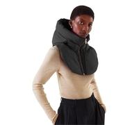 SNGUOQ Gorro de Invierno con Capucha y Cremallera for Hombre Mujer, Gorro Cuello Falso, for Ciclismo al Aire Libre para Deportes Al Aire Libre(Black)