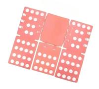 SNGUOQ Tabla de plástico for doblar ropa, fácil y rápido lavar, tabla for camisas, herramienta almacenamiento for el hogar for adultos, doblador Para Guardar Y Organizar Ropa(Pink)