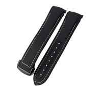 SNHHNSW 20 mm de 21 mm 22 mm Pulsera de reloj para 300 600 600 planeta Océano plegable Correa de hebilla Nylon Silicona Fluorine Reloj de goma