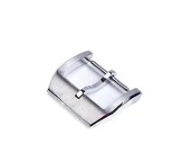 SNHHNSW 316L de acero inoxidable de acero inoxidable de 18 mm Butterfly Reloj Hebilla para Big Pilot Spitfire Leather Watch Band Store plegable