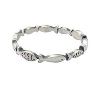 SNHHNSW Anillo de bodas para hombre, anillos de los dedos para mujeres anillo de pescado