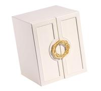 SNHHNSW Box Velvets Lined Accessories Organiser With Multiple Compartments Storage Case For Rings Earrings Necklaces