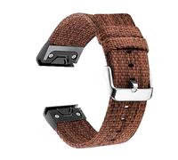 SNHHNSW Para la serie Marq/Epix Smart Watch Strap 22 mm Nylon Bracelet de fácil fácil para instinto/enfoque S60 S62 Correa