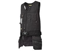 Snickers 42540404006 - Chaleco portaherramientas canvas+negro talla l-