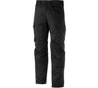 Snickers 68010404060 Servicio pantalones con rodilleras bolsillos tamaño 60 en - negro/negro