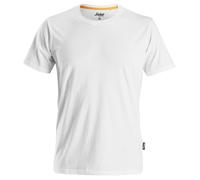 Snickers AllroundWork Camiseta algodón orgánico blanco L