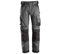 Snickers AllroundWork Stretch Loose Fit Calzado de trabajoit, EN 14404 acero gris-negro 46