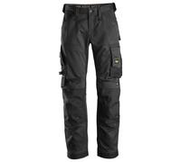 Snickers AllroundWork Stretch Loose Fit Pantalones cortos de trabajoit, EN 14404 Negro 256