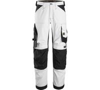 Snickers AllroundWork Stretch Loose Fit Pantalones de trabajoitblanco/negro 116