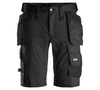 Snickers AllroundWork stretch workitsshorts w. holster pockets acero gris-negro 62
