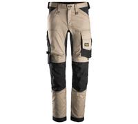 Snickers AllroundWork trabajo elásticoitpantalón corto, EN 14404 caqui-negro 100