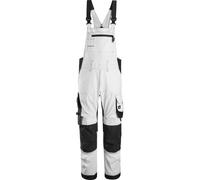 Snickers Arbeitshose AllroundWork peto elástico blanco/negro 148
