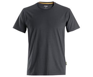 Snickers Camiseta AllroundWork algodón orgánico gris acero M