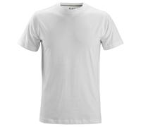 Snickers Camiseta clásica de algodón blanca XXL