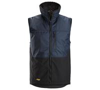 Snickers Chaleco de invierno AllroundWork azul marino-negro XXL