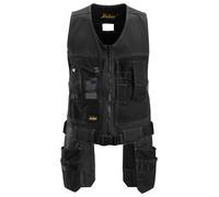 Snickers Chaleco de lona para herramientas negro XL