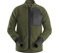 Snickers Chaqueta AllroundWork trabajoitsjacket wit cremallerarschluss Caqui/gris/negro M