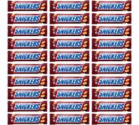 Snickers Snickers Chocolate Bars with Peanut and Caramel - Pack of 10 Bars - 500 g