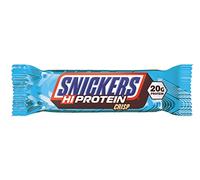 Snickers Crisp - Barras de proteínas (12 x 55 g), aperitivo energético con cacahuetes, caramelo, chocolate y crujientes, 20 g de proteína