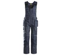 Snickers DuraTwill armadura combiitshose w. Bolsillos funda, EN 14404 Azul marino 56
