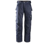Snickers DuraTwill trabajo artesanoitpantalones cortos, EN 14404 Azul marino 56
