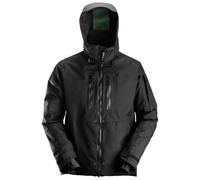Snickers FlexiWork GORE-TEX 37.5® trabajo aislado impermeableitchaqueta con capucha, EN 343 Negro 3XL
