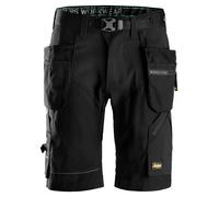 Snickers FlexiWork trabajoitsshorts w. bolsillos funda negro 44
