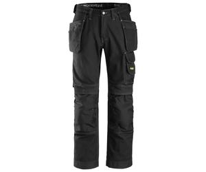 Snickers Pantalón corto de trabajo de algodón confortit, EN 14404 Negro 154