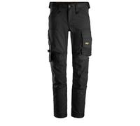 Snickers Pantalones cortos de trabajo elásticos AllroundWorkit, EN 14404 Negro 44