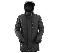 Snickers Parka aislante AllroundWork impermeable 37.5®, EN 343 negro S