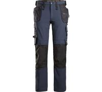 Snickers Ropa de trabajo AllroundWork Pantalones elásticosrs HP Azul marino/Negro 200