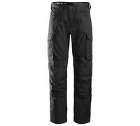 Snickers Service Arbeitshose w. KneeGuard®, EN 14404 Negro 56