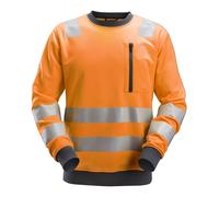 Snickers Sudadera AllroundWork Hi-Vis, clase 2/3, EN 20471 High-Vis Naranja XS
