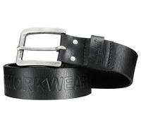 Snickers SWW Logo Leather Belt Negro 51