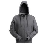 Snickers Trabajo clásicoitshoodie con cremallerarscierre gris acero 3XL