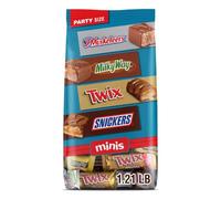 Snickers Twix, Vía Láctea y 3 Minis Mosketeers - Barras de chocolate con leche (552 ml)