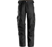 Snickers Vestuario Laboral AllroundWork Canvas+ Stretch Pantalones de trabajoitNegro 256