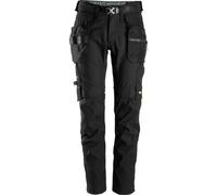 Snickers Vestuario Laboral FlexiWork Workitpantalón cit bolsillos desmontables funda negro 64