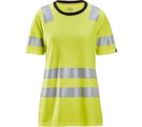 Snickers Vestuario Laboral Señora Camiseta Clásica Alta Visibilidad Clase 2 Alta Visibilidad Amarillo XS
