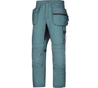 Snickers Workwear 6200 allroundwork Pantalones de trabajo + con bolsillos, verde, 62005151196